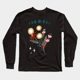 Moony Bouquet Long Sleeve T-Shirt